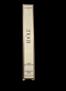 Authentic, Lancome Paris Idole L'eau de Toilette Travel spray 10ml . New