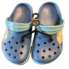 Crocs Boys Toddler Baby Shark Classic Blue 
Size j2 , 33-34