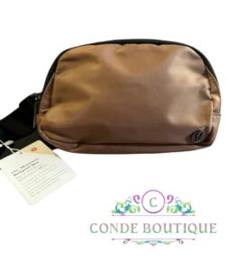 Brown, belt bag, new